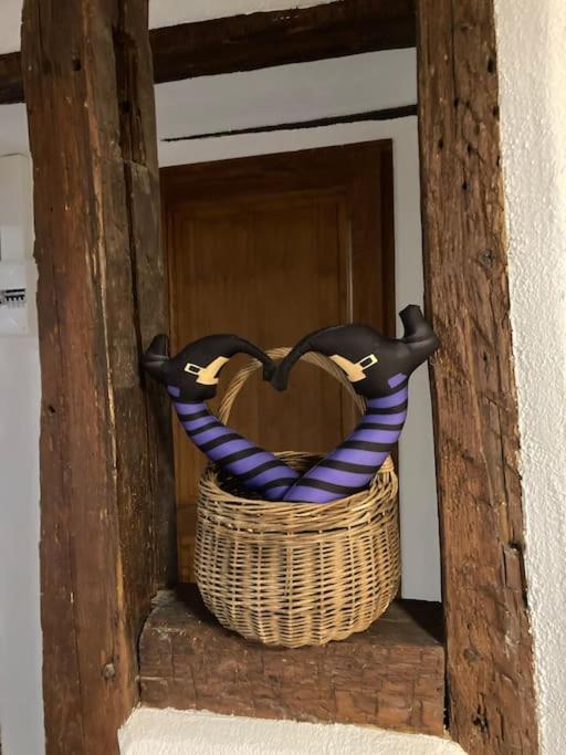 La Sorciere In A Typical Alsatian House Apartment Rouffach Exterior photo