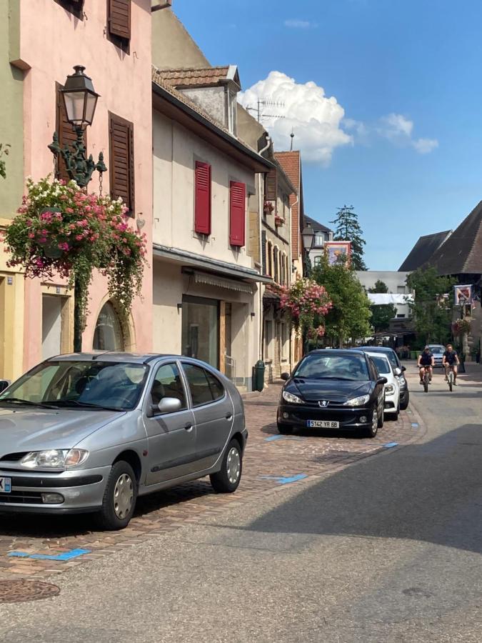 La Sorciere In A Typical Alsatian House Apartment Rouffach Exterior photo